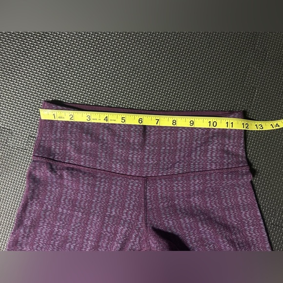 Lululemon Wunder Under Ziggy Wee September Plum Full Length Legging - Picture 5 of 7